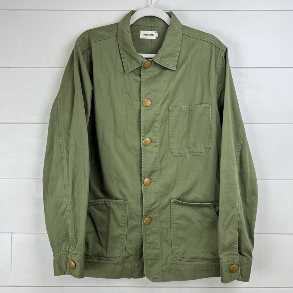 Taylor Stitch Chore Coat Green Original
